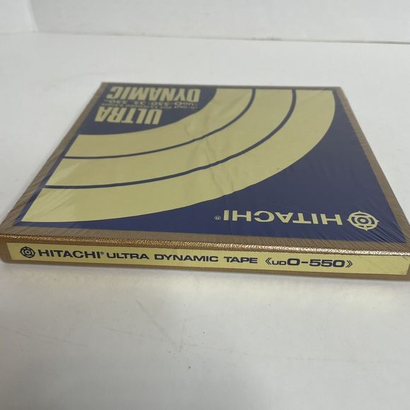New Hitachi Ultra Dynamic UD0-550, 35 Microns, 550m, Vintage Reel Tape, Sealed - Picture 4 of 8